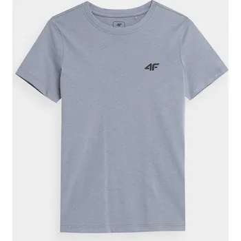 Dívčí tričko 4F 4FJAW23TTSHM0795 LIGHT BLUE Dětské tričko EU 146