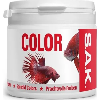 Krmivo pro rybičky S.A.K S.A.K. color 75 g (150 ml) velikost 1
