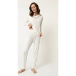 Soft Cotton Luisa Moretti Dámské bambusové pyžamo ALESSA Tmavě modrá S -