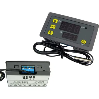 Termostat Modul digitální termostat W3230 panelový -55°C / +120°C napájení 12V