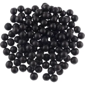 Vánoční dekorace Paper Design Polystyrenové kuličky GLITTER černé 1,8cm