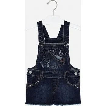 Dívčí kraťasy dívčí džínové kraťasy s laclem Mayoral 3632 velikost 104