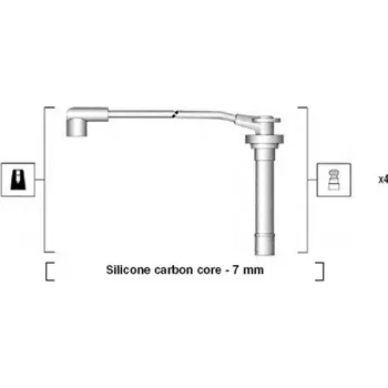 Autoelektrika Sada kabelů pro zapalování MAGNETI MARELLI 941295130859