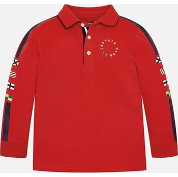 dětské polo triko červené Mayoral 3125 velikost 104