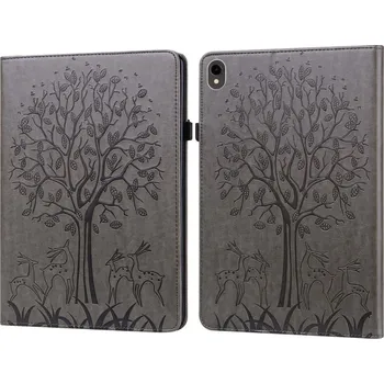 Pouzdro na tablet Tree zavírací pouzdro na Samsung Galaxy Tab S9/Tab S10 - šedé