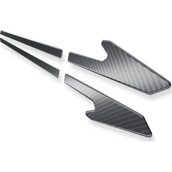 Lišta karosérie CRONI Boční nerezové ochranné lišty Citroen C4 Grand Picasso II (2013 - 2018) | Y 3. Karbonové, imitace karbonu