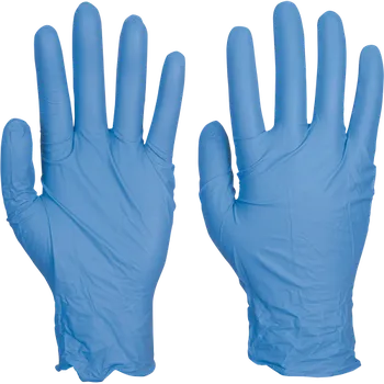 Pracovní rukavice DERMIK NA60 nitril.nepudr.rukavice 100ks