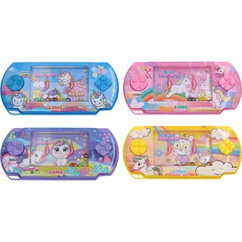 Hlavolam Vodní hra jednorožec 15,5x7,5 cm Barvy: růžová