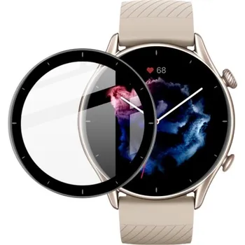 VSECHNONAMOBIL 38024 3D Hybridní sklo Xiaomi Amazfit GTR 3 černé