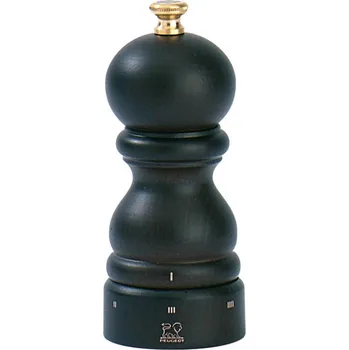 Kuchyňský mlýnek Sambonet Paderno Industrie MLÝNEK NA SŮL, zn. PEUGEOT - PARIS, výška 12 cm, čokoládová
