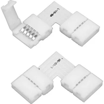 LED páska Spojka RGBW LED pásků rohová - tvar L (Spojka RGBW LED pásků rohová - tvar L)