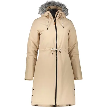 Dámský kabát Dámský kabát ALTISPORT VOLENA LCTB218 BÉŽOVÁ M