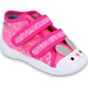 Dívčí obuv tenisky Befado Maxi 212P066 zajíček na suchý zip velikost 20