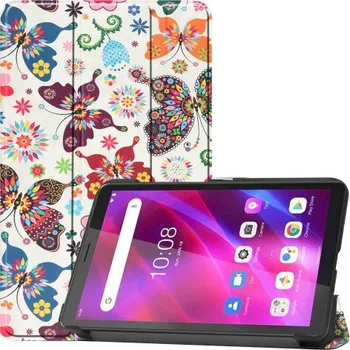 Pouzdro na tablet VSECHNONAMOBIL 38236 ART Zaklápěcí obal pro Lenovo Tab M7 G3 (3. generace) BUTTERLY