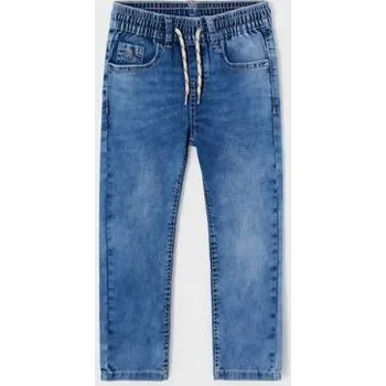 Chlapecké džíny dětské jogger kalhoty džínové měkké Mayoral 3580-83 velikost 110