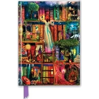 Cizojazyčná kniha Aimee Stewart: Treasure Hunt Bookshelves (Foiled Journal)