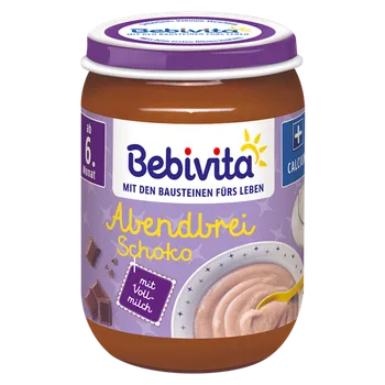 BEBIVITA VEČERNÍ KAŠE KRUPIČKA ČOKOLÁDA NĚMECKO!