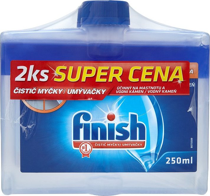 FINISH 2x250ml čistič myčky