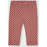 dětské 3/4 legíny červené s kytičkami Mayoral 3732-39 velikost 128