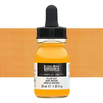 Akrylový inkoust Liquitex 30ml - Yellow Deep