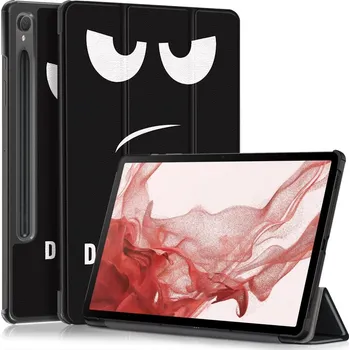 Pouzdro na tablet Print chytré zavírací pouzdro na Samsung Galaxy Tab S9/Tab S10 - nesahat