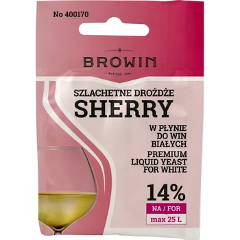 Droždí Browin Sherry Vinné tekuté kvasinky 20 ml