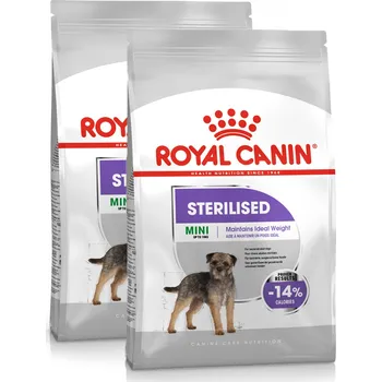 Krmivo pro psa 2x Royal Canin CCN MINI STERILISED ADULT 8 kg