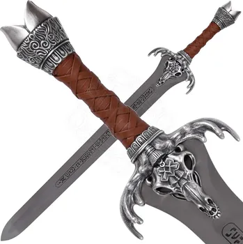 Replika zbraně Windlass Steelcrafts Meč otce stříbrný, Barbar Conan