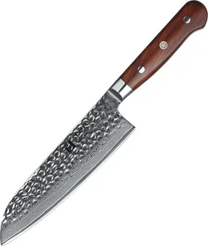 Kuchyňský nůž Xinzuo Santoku Yun B9H 320 mm dřevo
