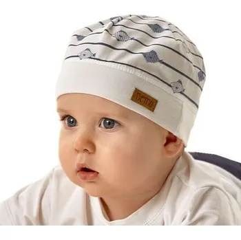 Kojenecká čepice kojenecká námořnická letní čepička Marika nemo velikost 38