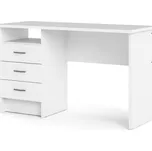 Psací stůl se šuplíky FELIX bílý