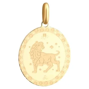 Šperk Stříbrný zlacený přívěšek znamení Lev SVLP1102XJ1GOLE
