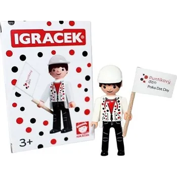 Figurka Igráček s puntíky – chlapec