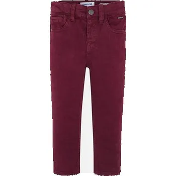 Chlapecké kalhoty dětské kalhoty bordo Mayoral 517 velikost 134