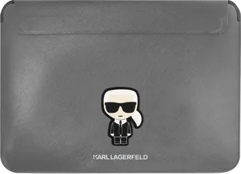 pouzdro na notebook Karl Lagerfeld Saffiano Ikonik pouzdro na notebook 16" (KLCS16PISFG)