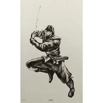 Šátek Haller Dekorativní šátek s motivem Nindža