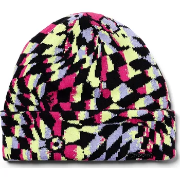 Čepice Dívčí zimní čepice Spyder Check Floral Multicolor