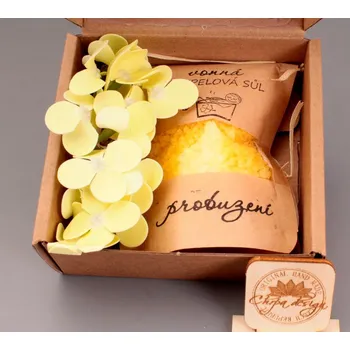 Koupelová sůl Domácí wellness - malý - žlutý