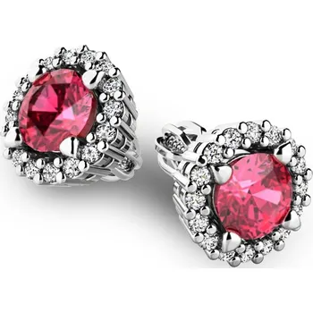 Náušnice Dámské náušnice bílé zlato 585/1000 přírodní diamant 1.00 ct G/SI 10926-B-DIA-TUR