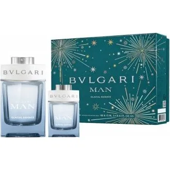 Kosmetická sada Bvlgari Glacial Essence Set - EDP 100 ml + EDP 15 ml Dárková sada