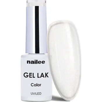 Lak na nehty Nailee gel lak Color 5 g - č. 46 bílá perleť