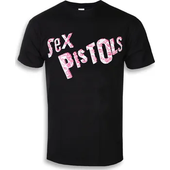 Pánské tričko Tričko metal pánské Sex Pistols - Multi Logo - ROCK OFF - SPTS02MB - M