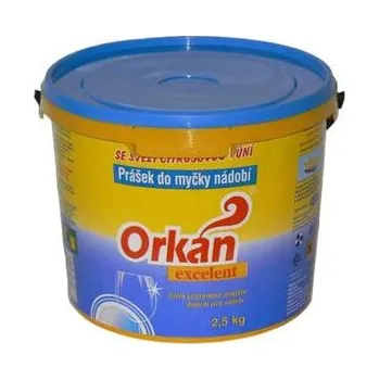 Mycí prostředek Orkán Excelent, 2.5kg, prášek do myčky