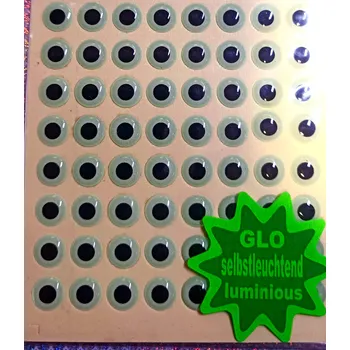 SAMOLEPÍCÍ 3D OČI FLUO 5MM-154KS