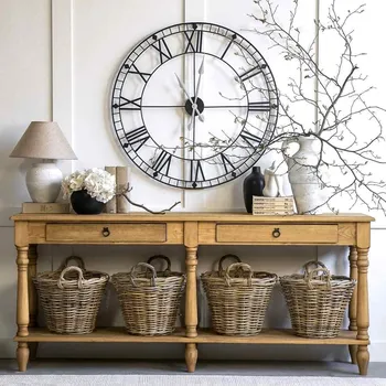 Konferenční stolek Rustikální konzolový stolek CORDOBA MES17 Barevné provedení: Tmavý vosk K02