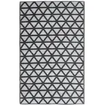 Venkovní koberec z polypropylenu černý