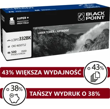 Počítač Toner Black Point LCBPOC332BK Černý náhradní 46508712 (BLOKI332BKBW)