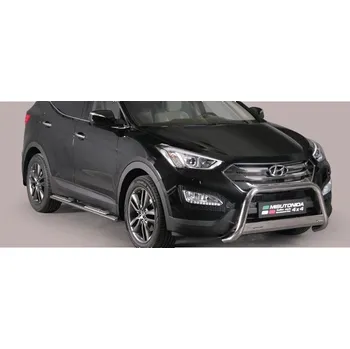 Tuning Přední ochranný rám Medium HYUNDAI Santa Fe 2012- Misutonida EC/MED/K/333 Leštěný nerez