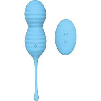 Vibrační vajíčko Dream Toys PLEASURE BALLS&EGGS BEEHIVE blue | Dream Toys