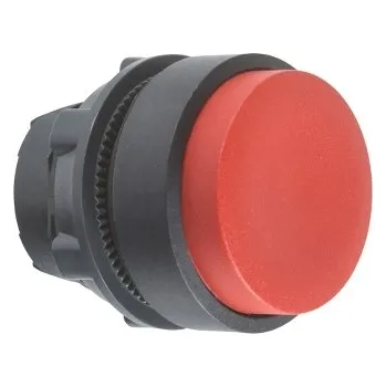 vypínač a zásuvka SCHN ZB5AL4 Ovládací hlavice stiskací, s přesahem - rudá